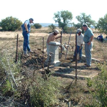 1. Repair work to graves