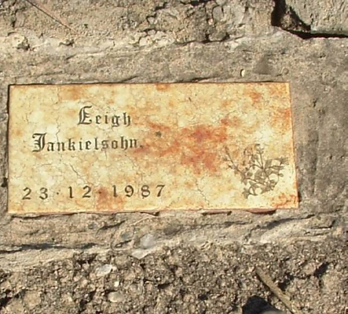 JANKIELSOHN Leigh -1987