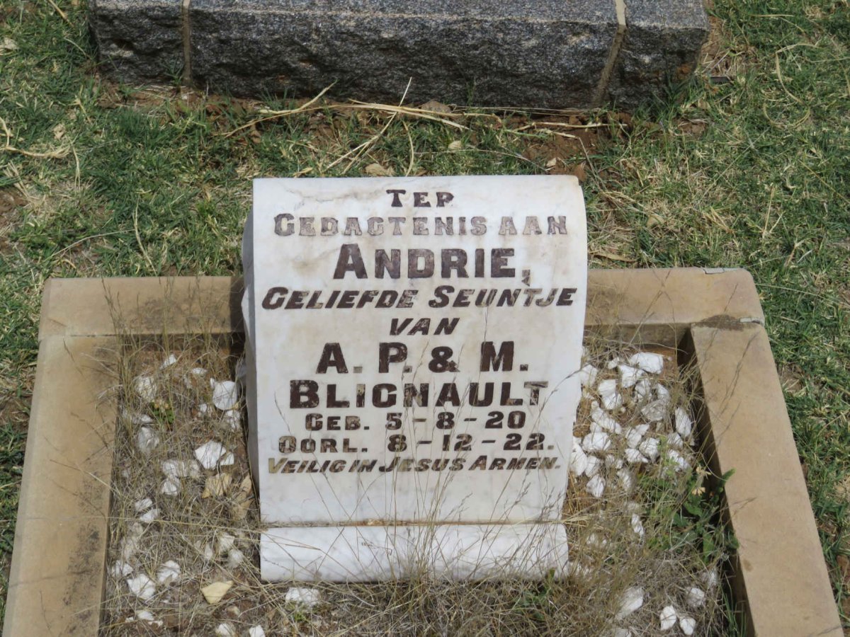 BLIGNAULT Andrie 1920-1922