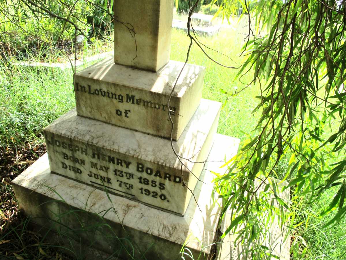 BOARD Joseph Henry 1855-1920