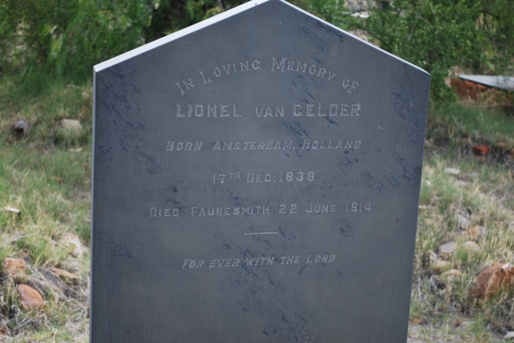 GELDER Lionel, van 1838-1914