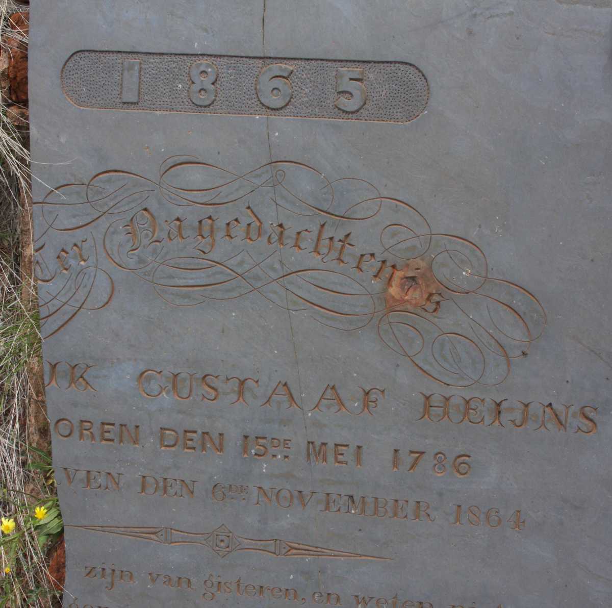 HEIJNS Fredrik Gustaaf 1786-1864