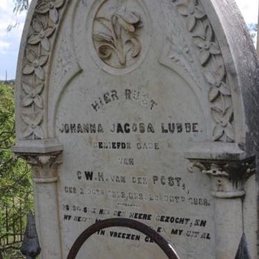 LUBBE Johanna Jacoba 1852-1888