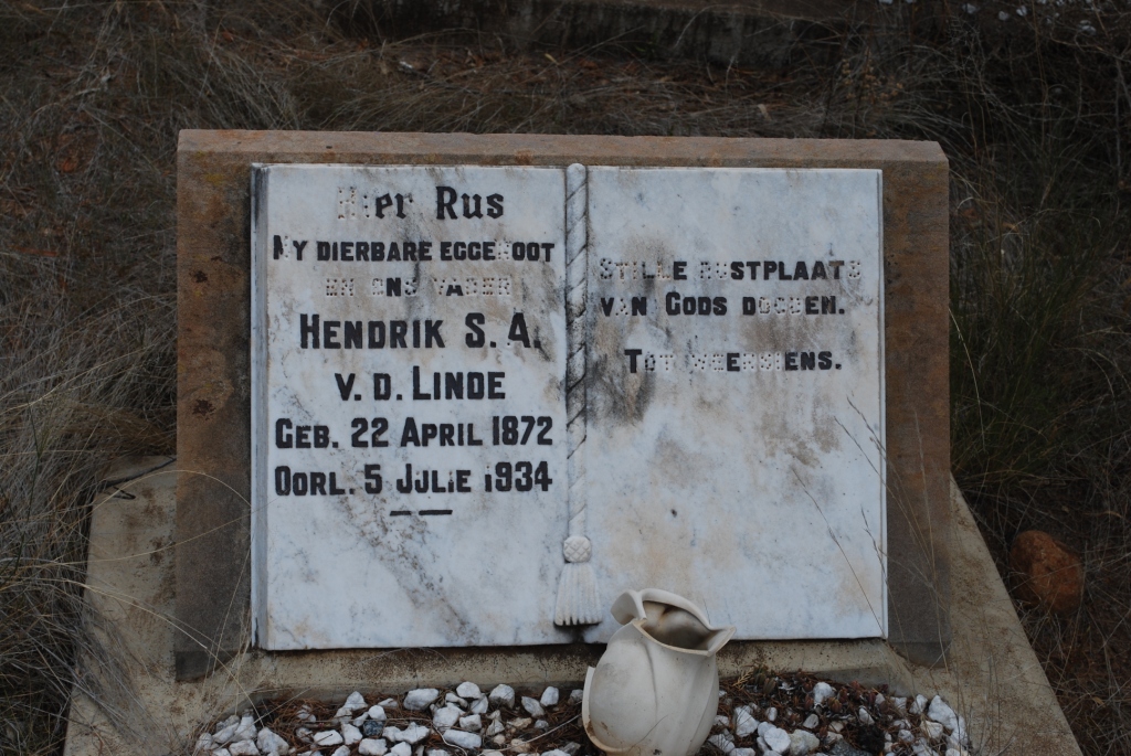 LINDE Hendrik S.A., v.d. 1872-1934