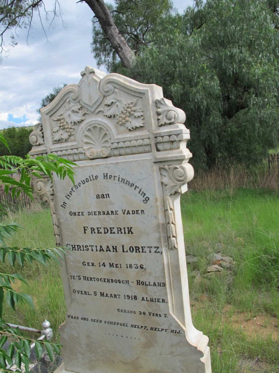 LORETZ Frederik Christiaan 1836-1918