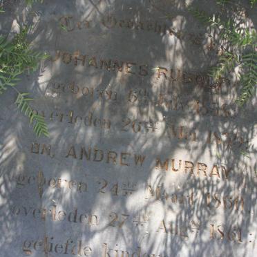 LOUW Johannes Rudolf 1858-1858 :: LOUW Andrew Murray 1860-1861