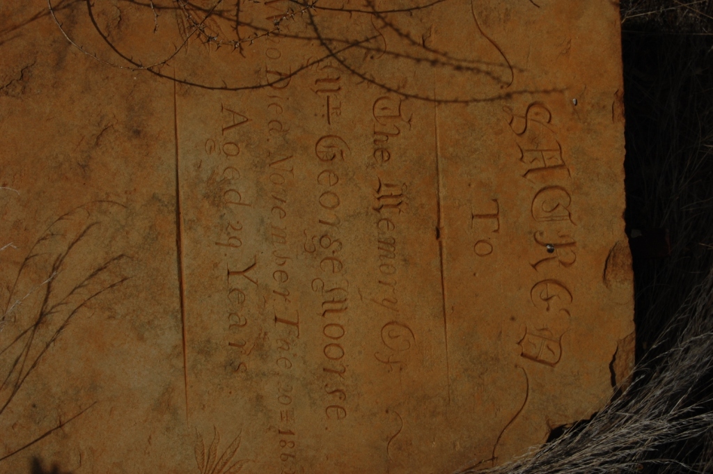 MOORSE George -186?