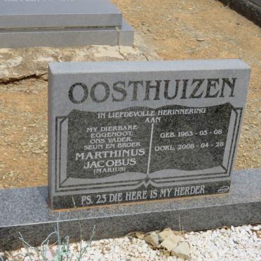 OOSTHUIZEN Marthinus Jacobus 1963-2008