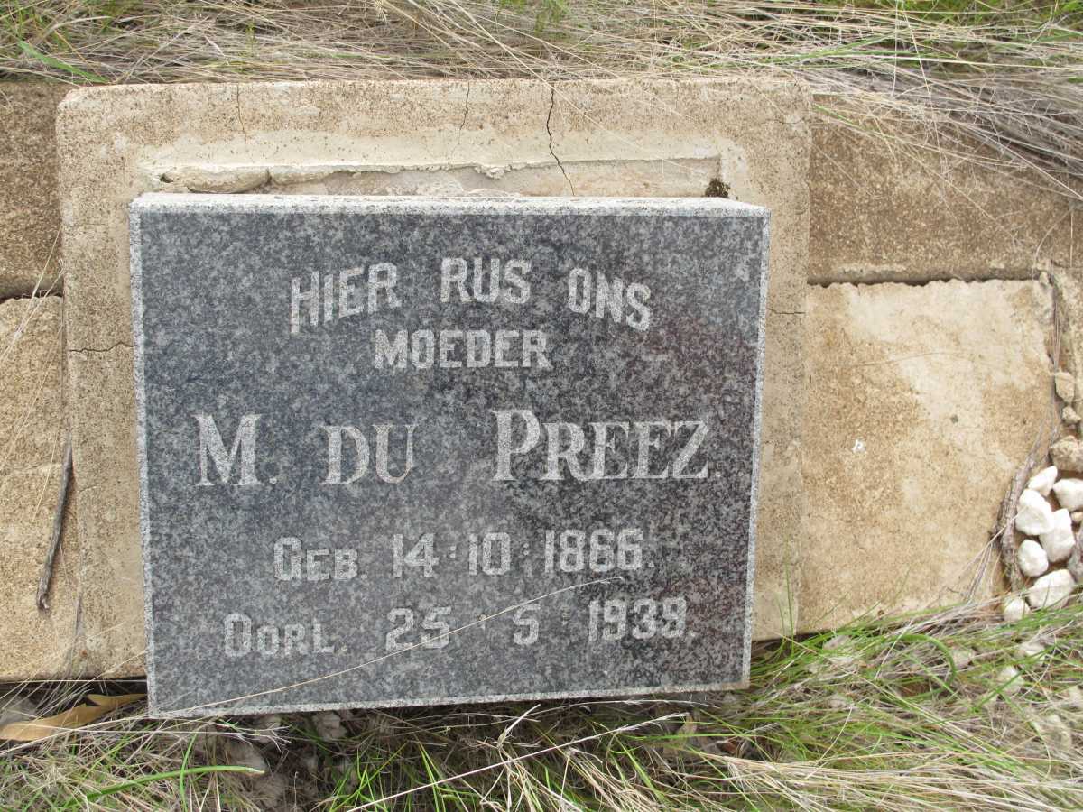 PREEZ M., du 1866-1939