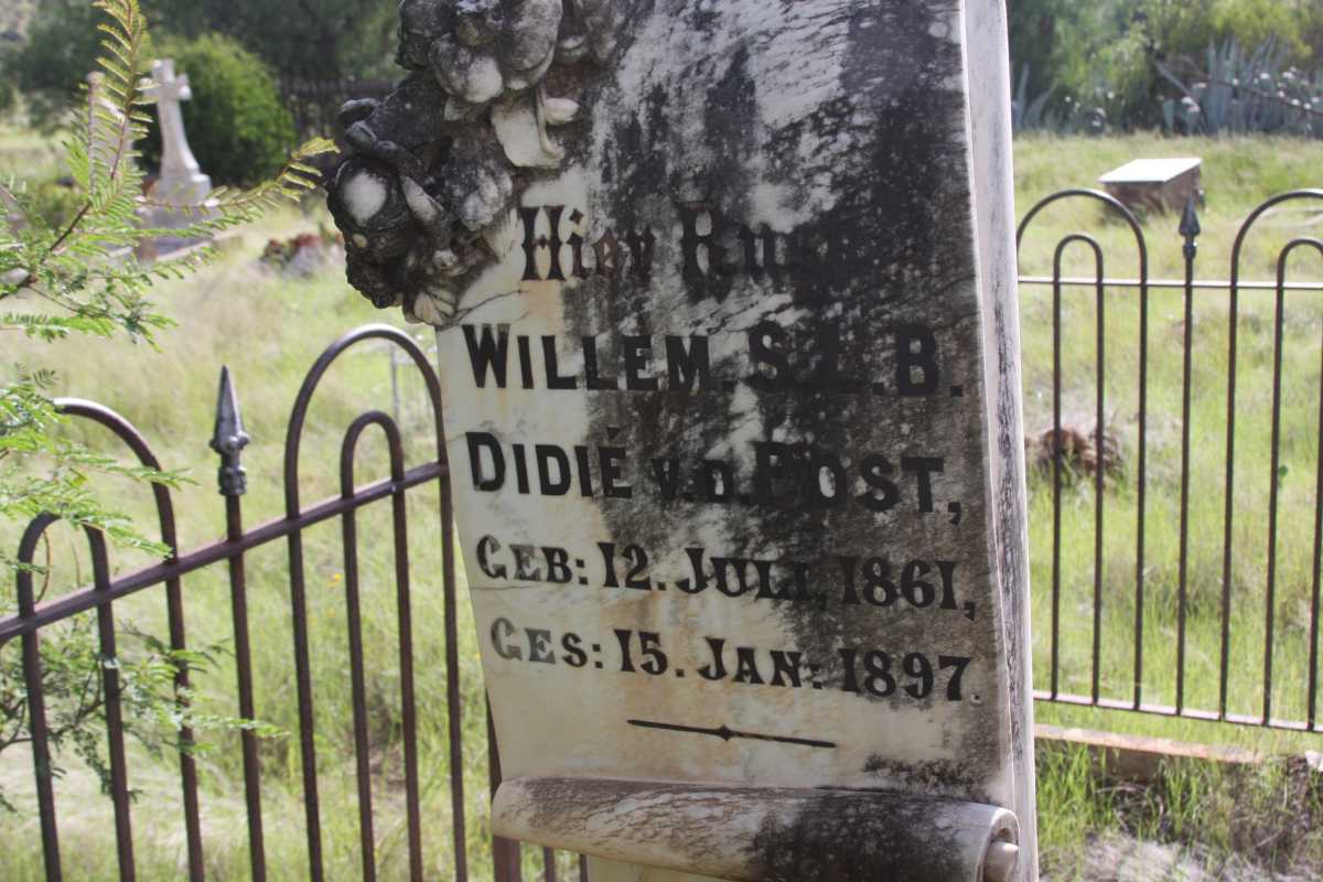 POST Willem S.L.B., v.d. 1861-1897