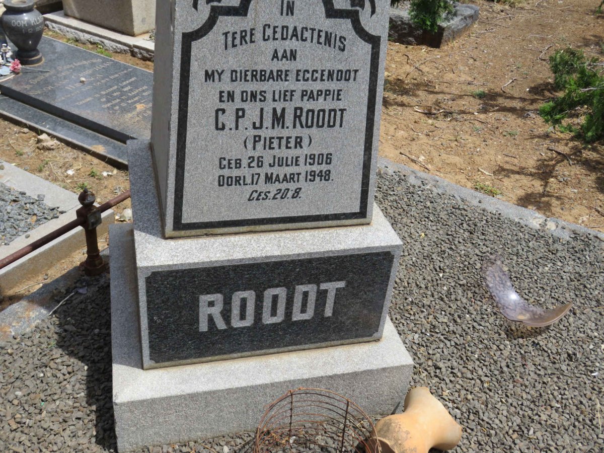 ROODT C.P.J.M. 1906-1948