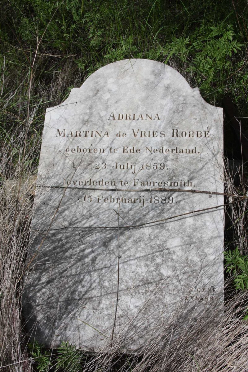 ROBBE Adriana Martina de Vries 1859-1889