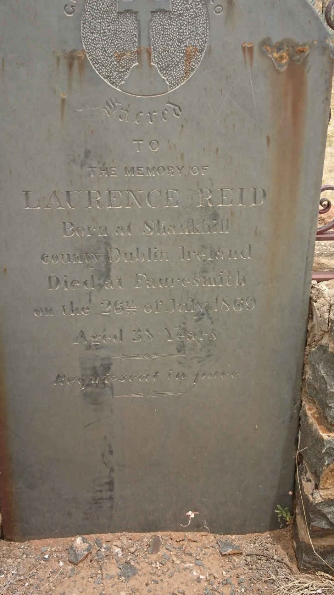 REID Laurence -1869