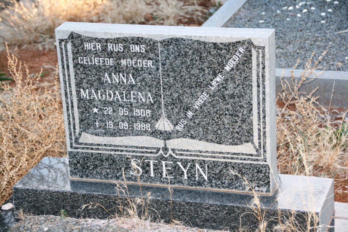 STEYN Anna Magdalena 1908-1988