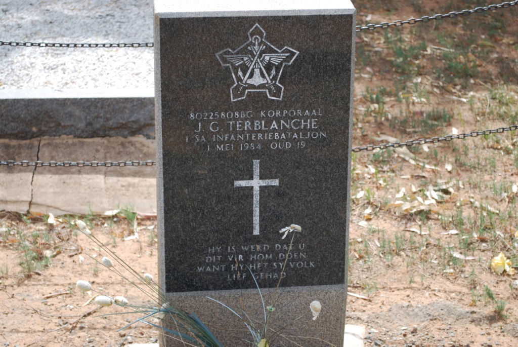 TERBLANCHE J.G. -1984