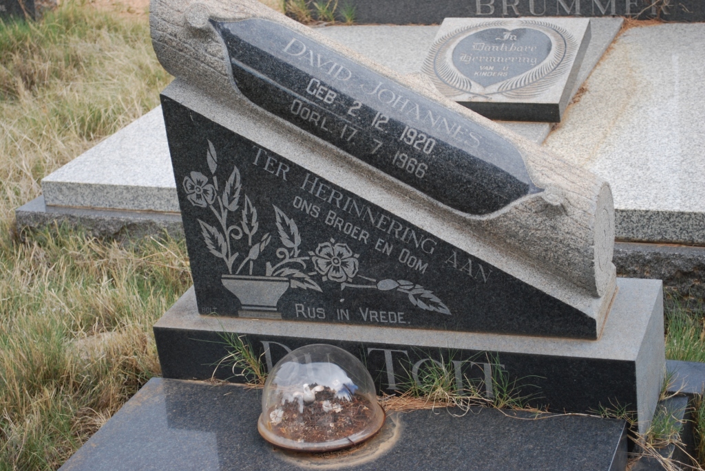TOIT David Johannes, du 1920-1966