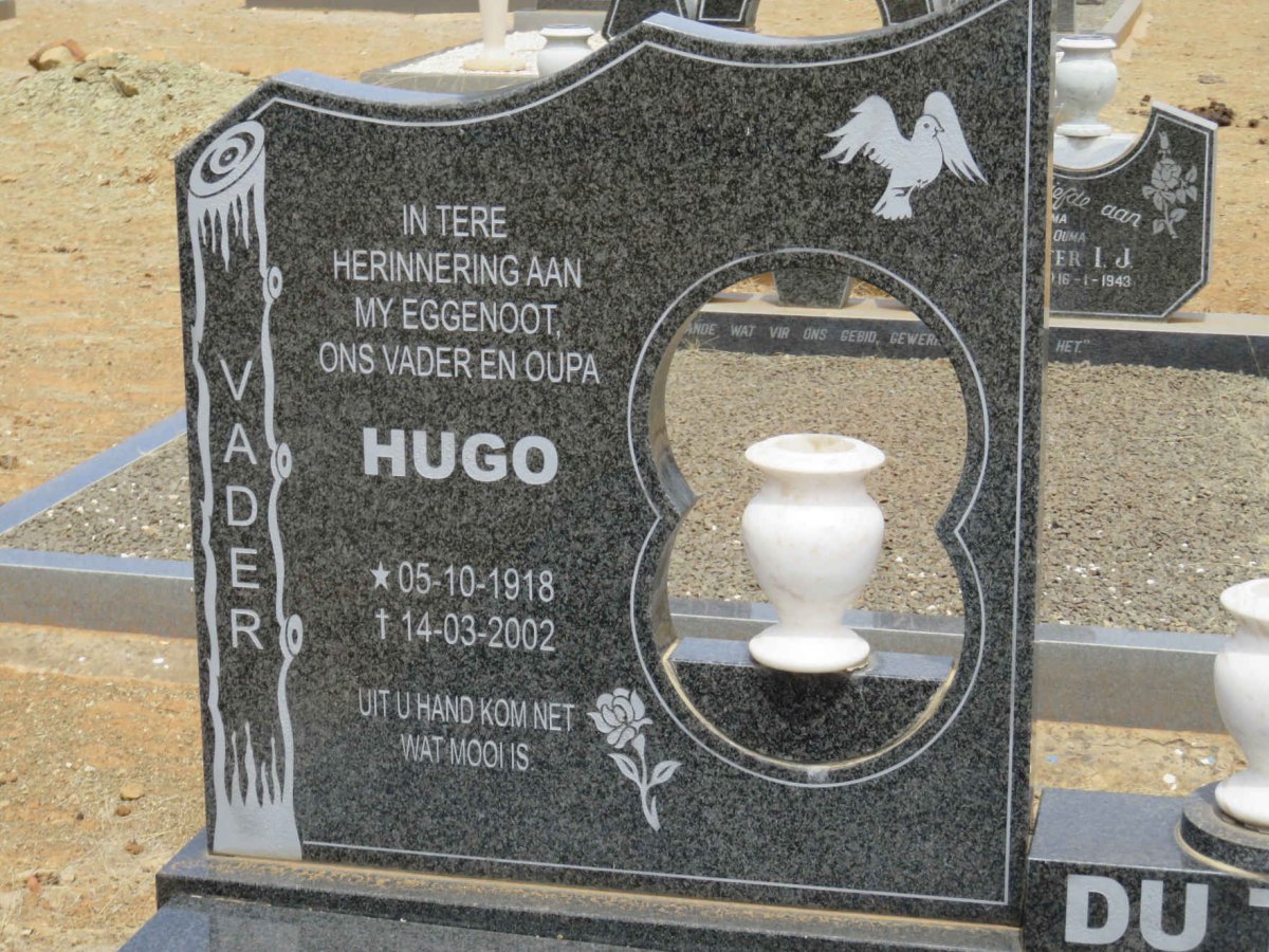 TOIT Hugo, du 1918-2002