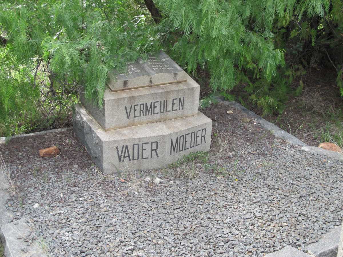VERMEULEN Johannes Urbanus 1874-1946 &amp; Johanna Theodora Josia 1877-1946