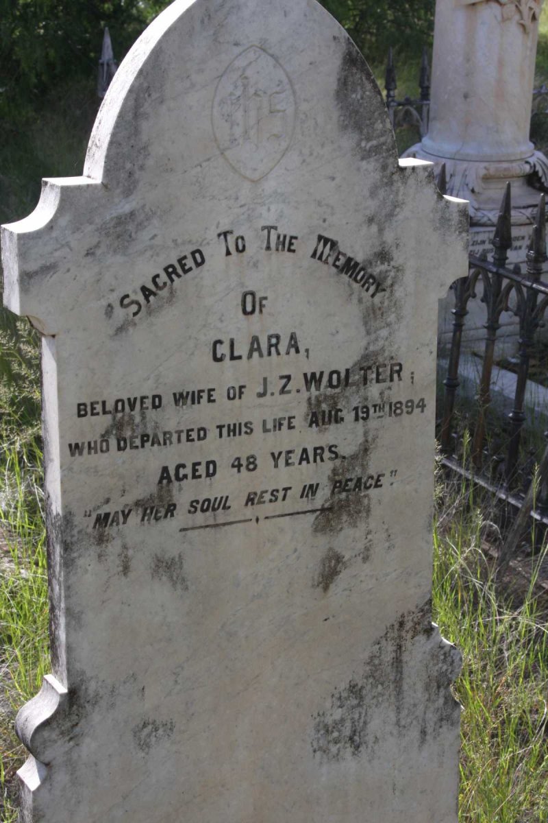 WOLTER Clara -1894