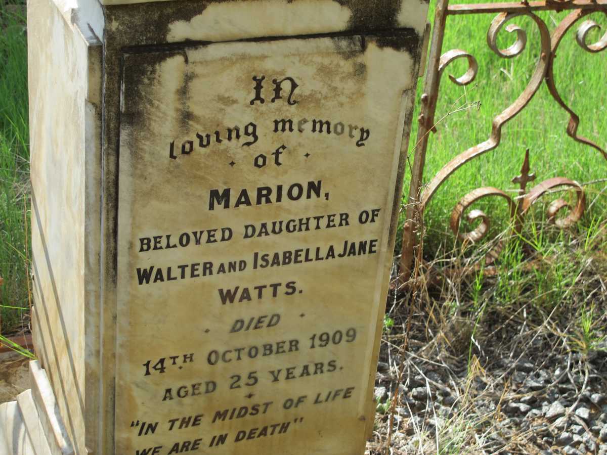 WATTS Marion -1909