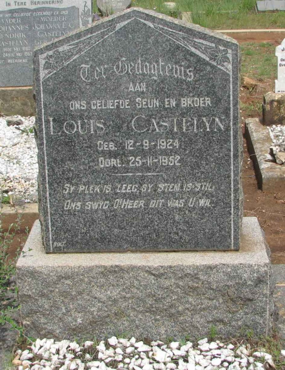 CASTELYN Louis 1924-1952