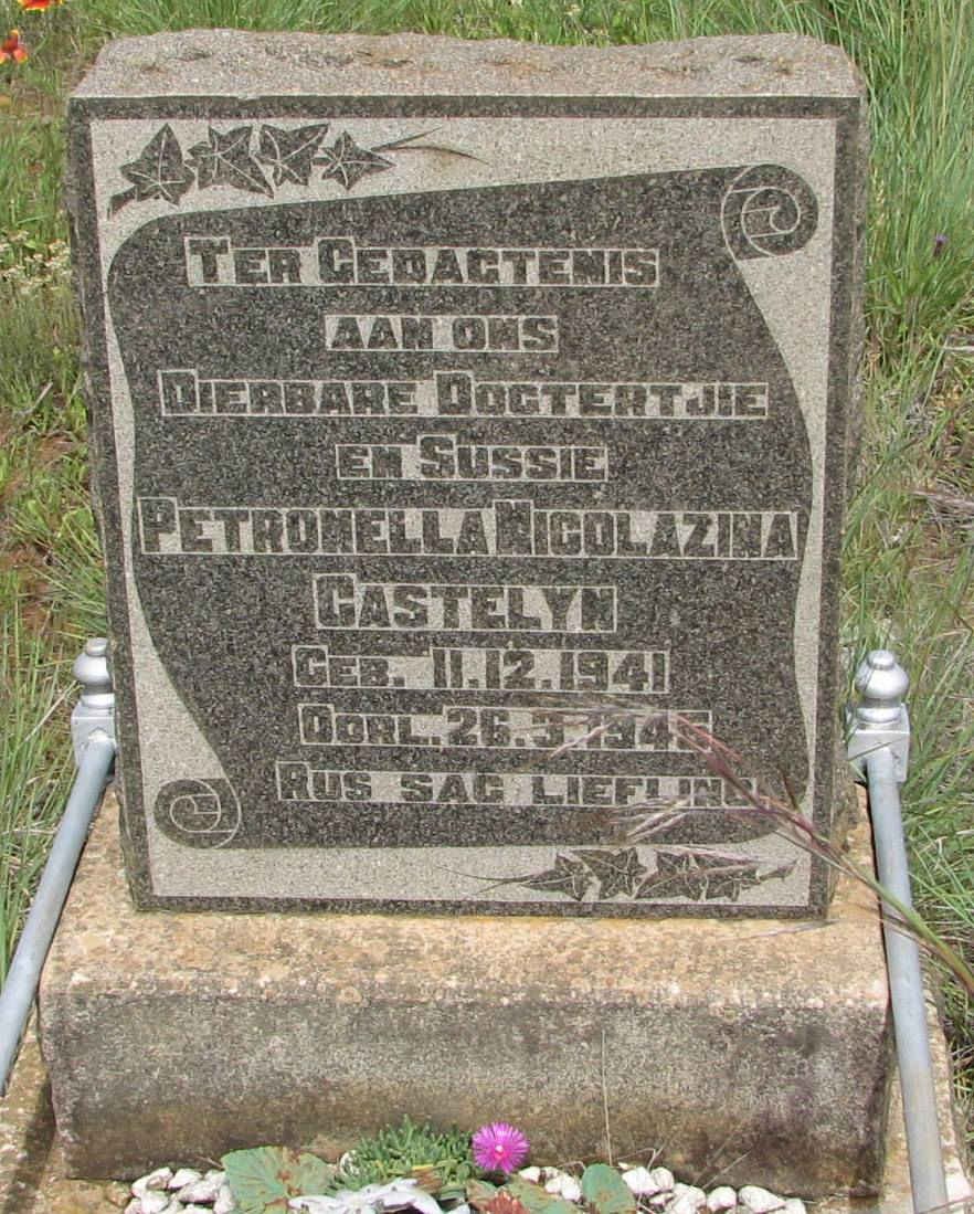 CASTELYN Petronella Nicolazina 1941-1945
