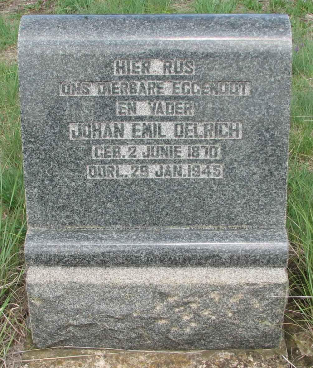 DELRICH Johan Emil 1870-1945