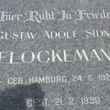 FLOCKEMANN Gustav Adolf Sidney 1920-1990