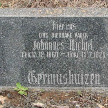 GERMUSHUIZEN Johannes Michiel 1860-1926
