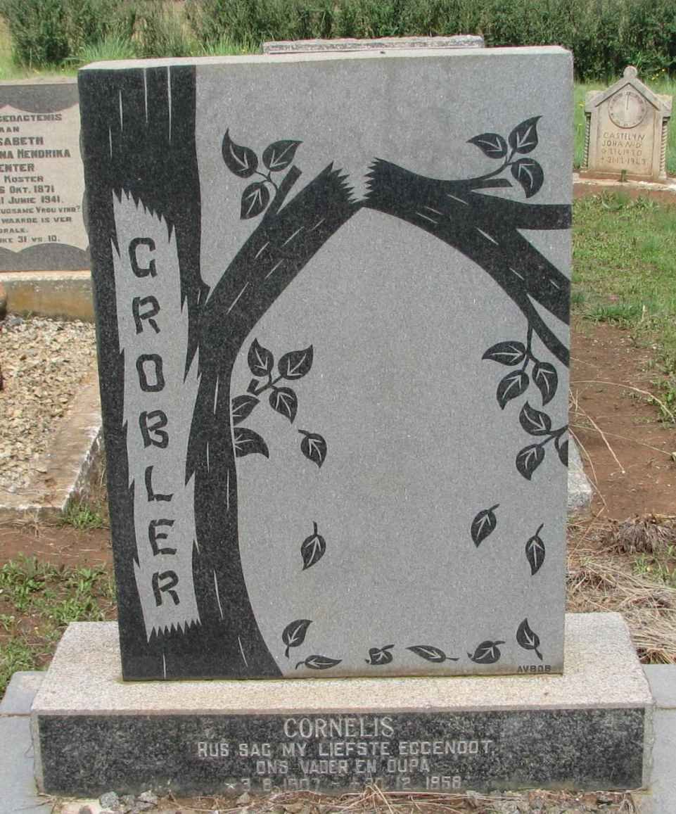 GROBLER Cornelis 1907-1956