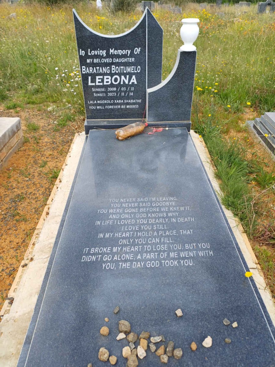 LEBONA Baratang Boitumelo 2008-2023
