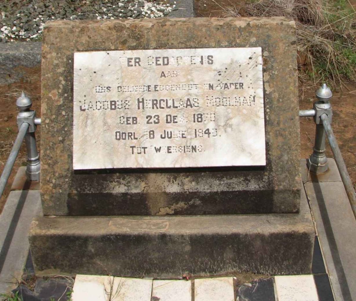 MOOLMAN Jacobus Herculaas 1870-1943