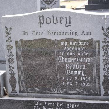 POVEY Thomas George Reuben 1924-1985