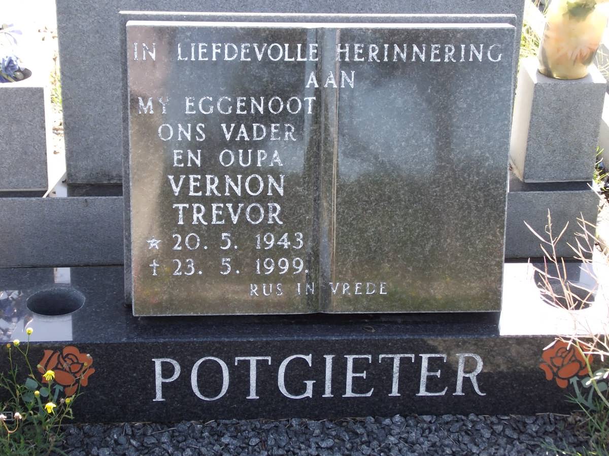 POTGIETER Vernon Trevor 1943-1999