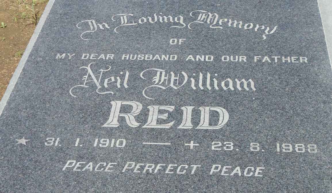 REID Neil William 1910-1988
