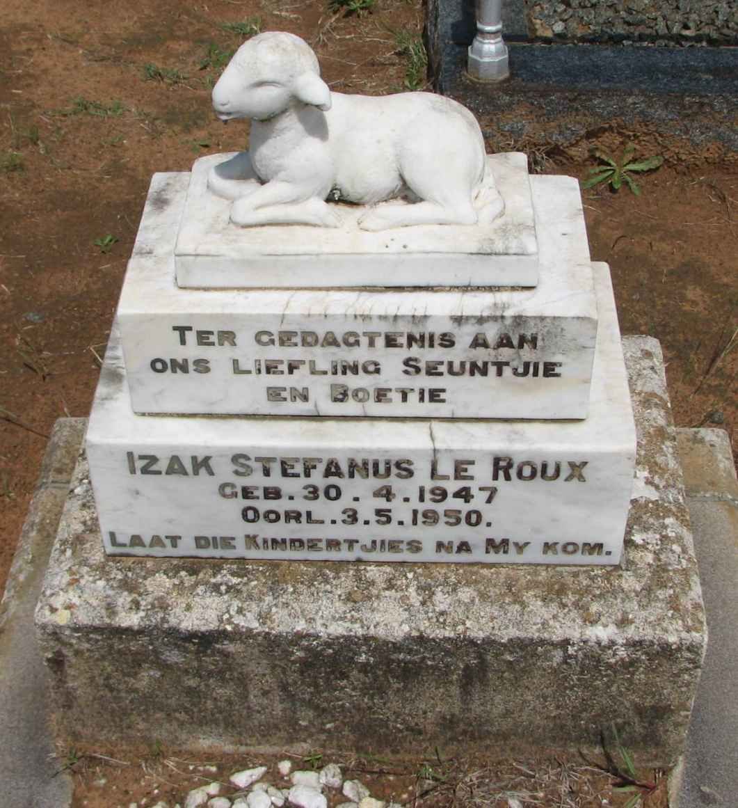 ROUX Izak Stefanus, Le 1947-1950