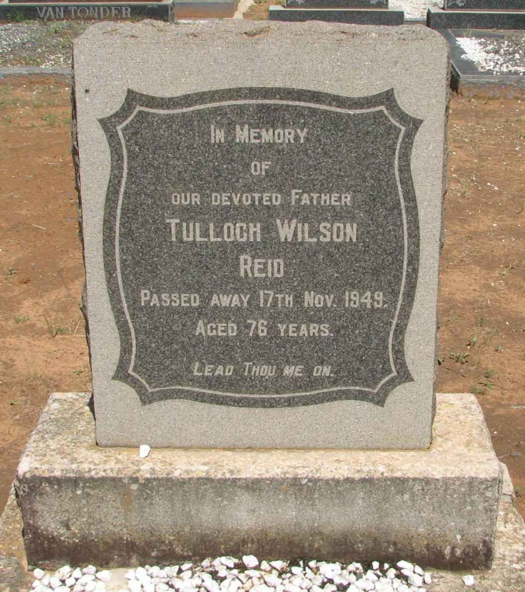 REID Tullogh Wilson -1949