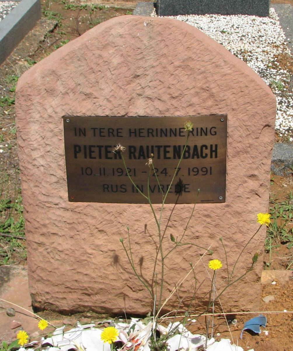 RAUTENBACH Pieter 1921-1991