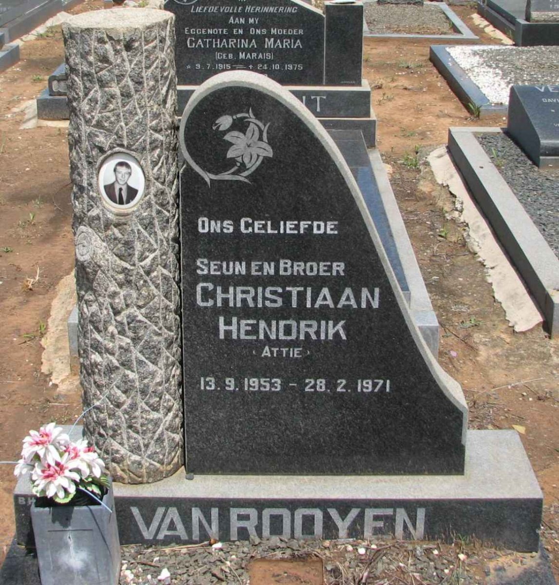 ROOYEN Christiaan Hendrik, van 1953-1971