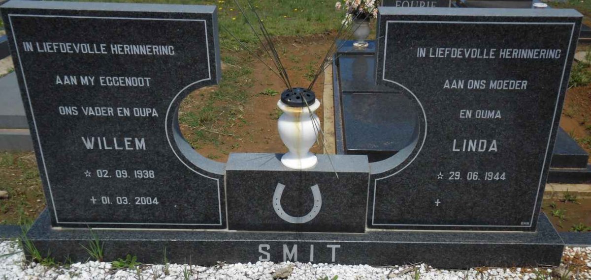 SMIT Willem 1938-2004 &amp; Linda 1944-