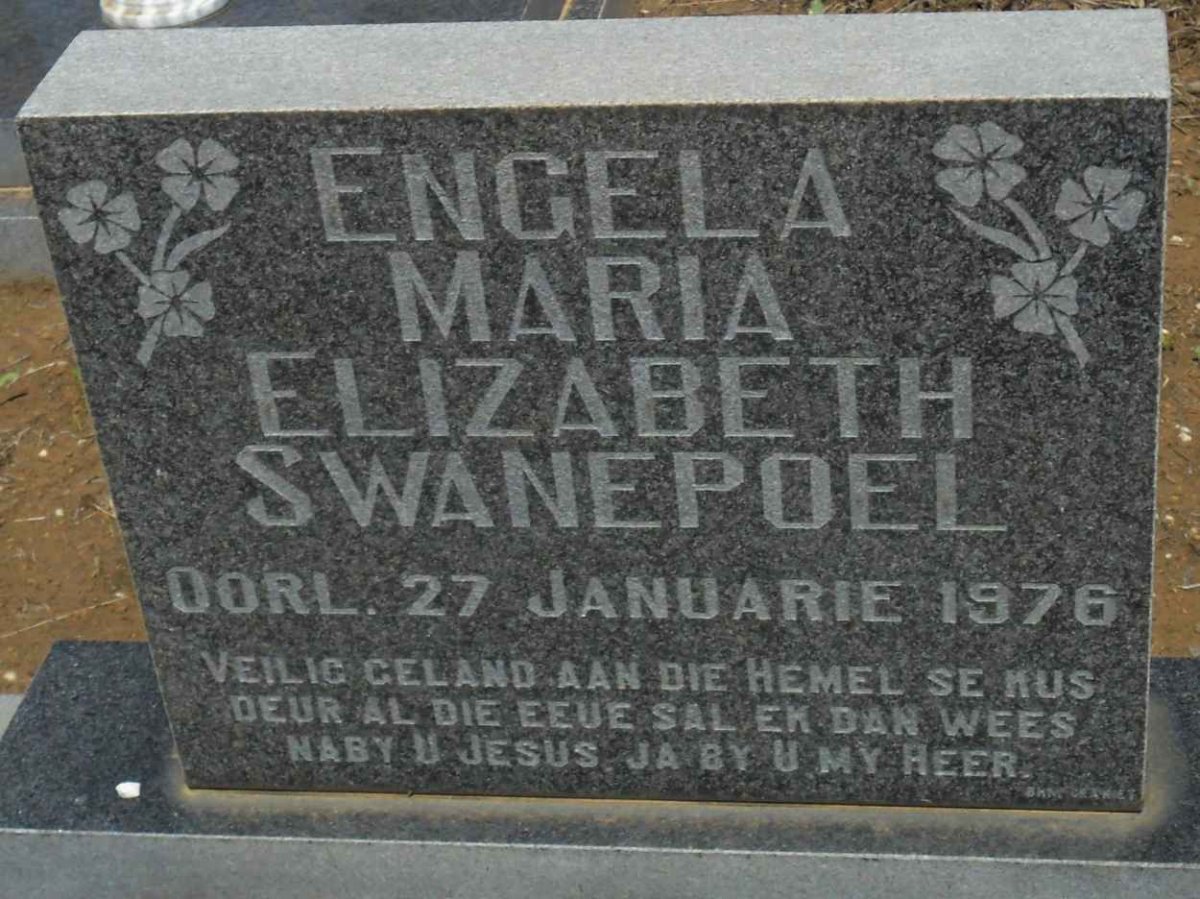 SWANEPOEL Engela Maria Elizabeth -1976