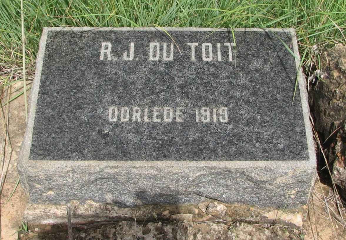 TOIT R.J., du -1919