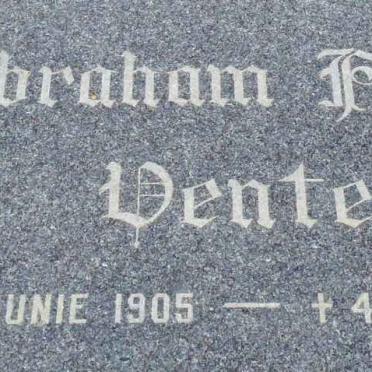 VENTER Abraham Paulus 1905-1981