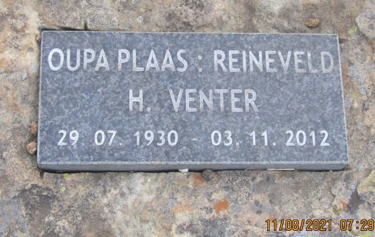 VENTER H. 1930-2012