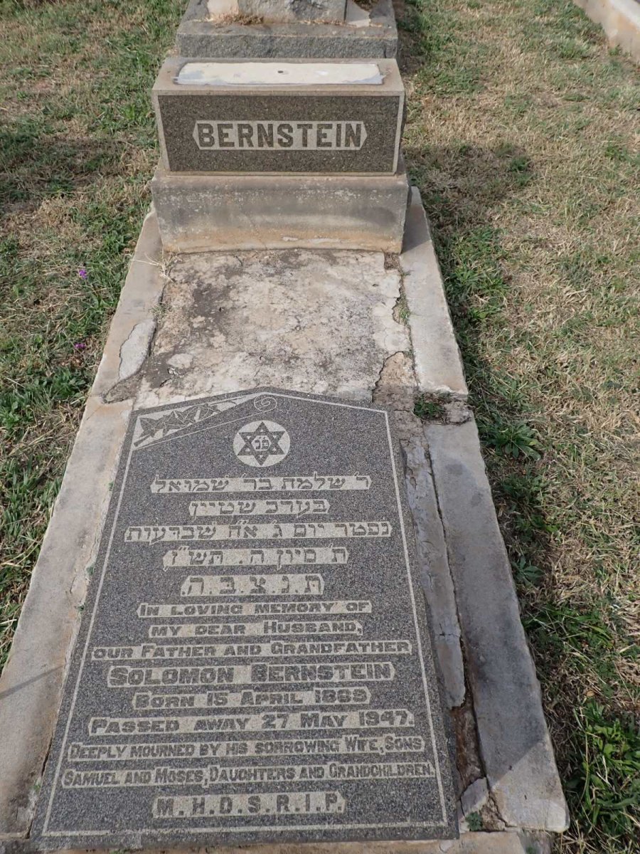 BERNSTEIN Solomon 1869-1947