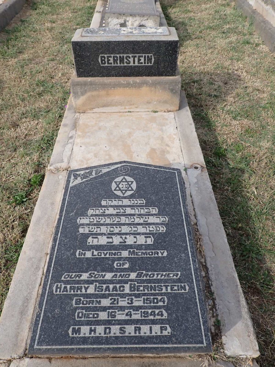 BERNSTEIN Harry Isaac 1904-1944