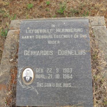 ? Gerhardus Cornelius 1903-1964 