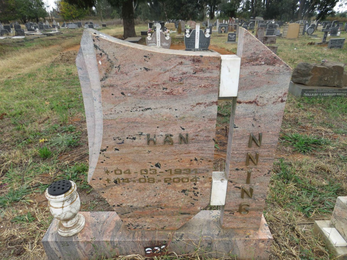 ?NNING ?han 1931-2004