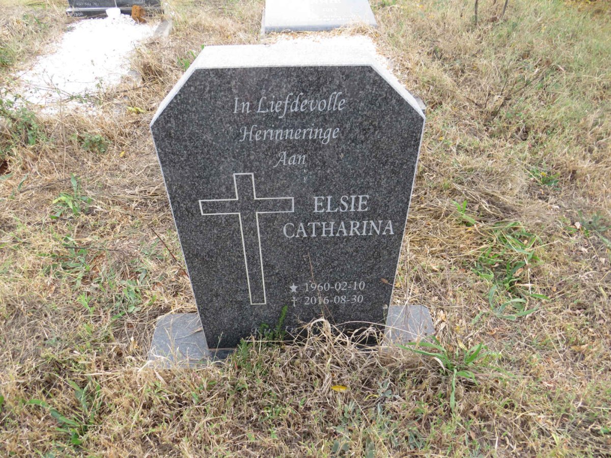 ? Elsie Catharina 1960-2016