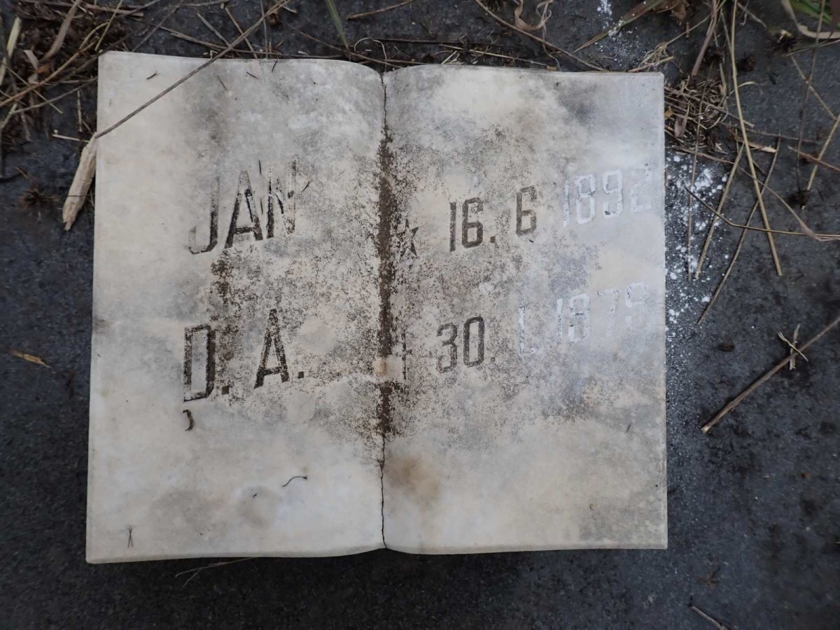? Jan D.A. 1892-1975